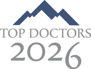 Colorado Springs Top Doctors 2026 award, presented with Colorado Springs Magazine and the El Paso County Medical Society